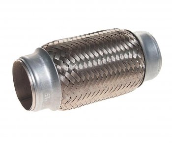Гофра глушителя 51х150 в 3-ой оплетке KORTEX KORTEX kes5008