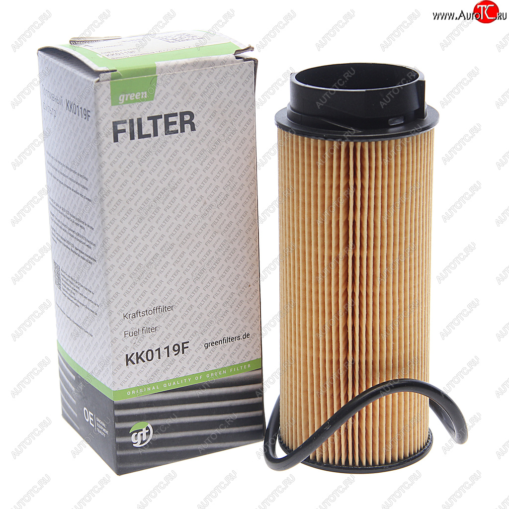 1 279 р. Фильтр топливный IVECO Daily (05-) GREEN FILTER GREEN FILTER kk0119f GREEN FILTER kk0119f  с доставкой в г. Керчь