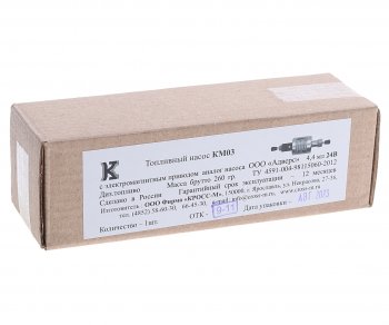 2 599 р. Насос топливный отопителя Бинар-5Д 24V КРОСС-М КРОСС-М км03 24в  с доставкой в г. Керчь. Увеличить фотографию 4