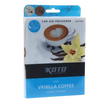 629 р. Ароматизатор под сиденье гелевый (Vanilla Coffee) 180г Double supreme KOTO KOTO ko171013  с доставкой в г. Керчь. Увеличить фотографию 1