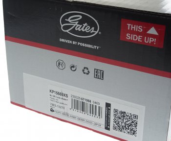 16 699 р. Комплект ГРМ FORD Fusion,Focus 2 (1.41.6) с насосом водяным GATES GATES kp15669xs  с доставкой в г. Керчь. Увеличить фотографию 6
