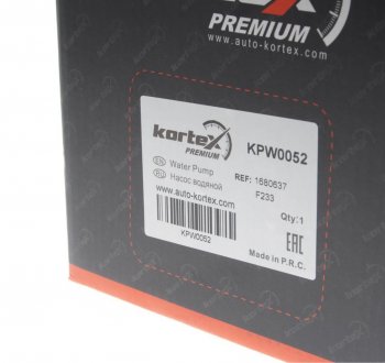 2 299 р. Насос водяной FORD Focus,Fiesta,Fusion (02-) KORTEX KORTEX kpw0052  с доставкой в г. Керчь. Увеличить фотографию 3
