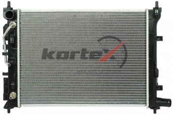 9 649 р. Радиатор HYUNDAI Solaris KIA Rio (17-) охлаждения двигателя АКПП KORTEX KORTEX krd1057  с доставкой в г. Керчь. Увеличить фотографию 1
