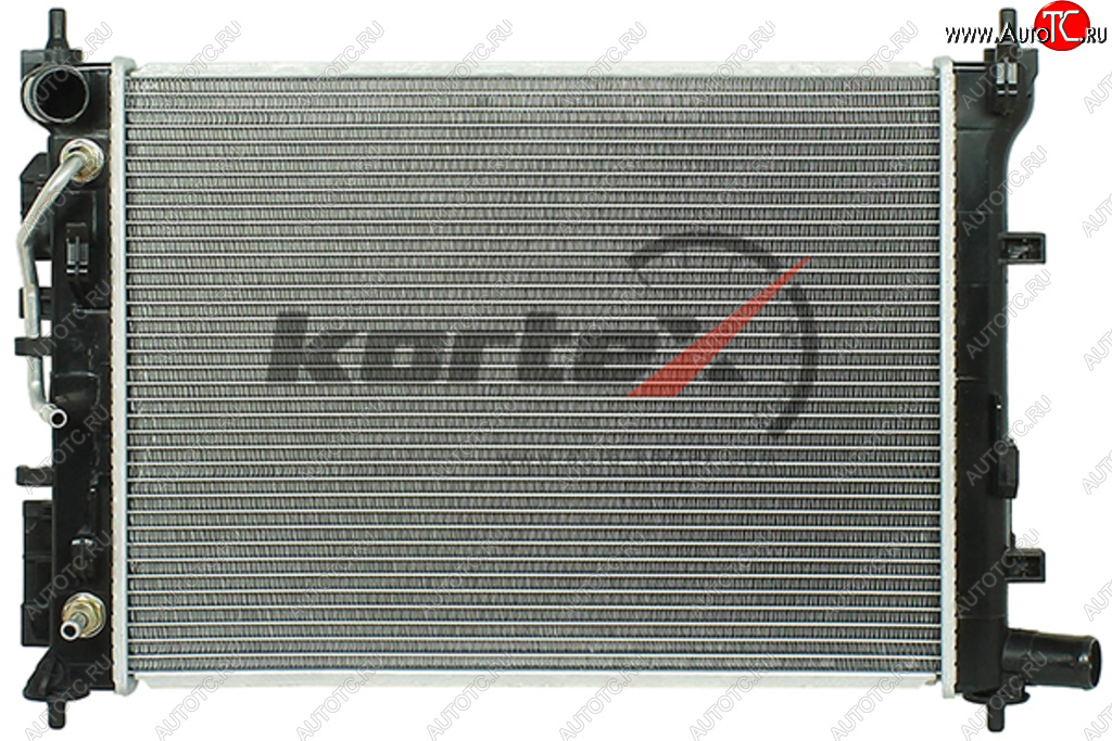 9 649 р. Радиатор HYUNDAI Solaris KIA Rio (17-) охлаждения двигателя АКПП KORTEX KORTEX krd1057  с доставкой в г. Керчь