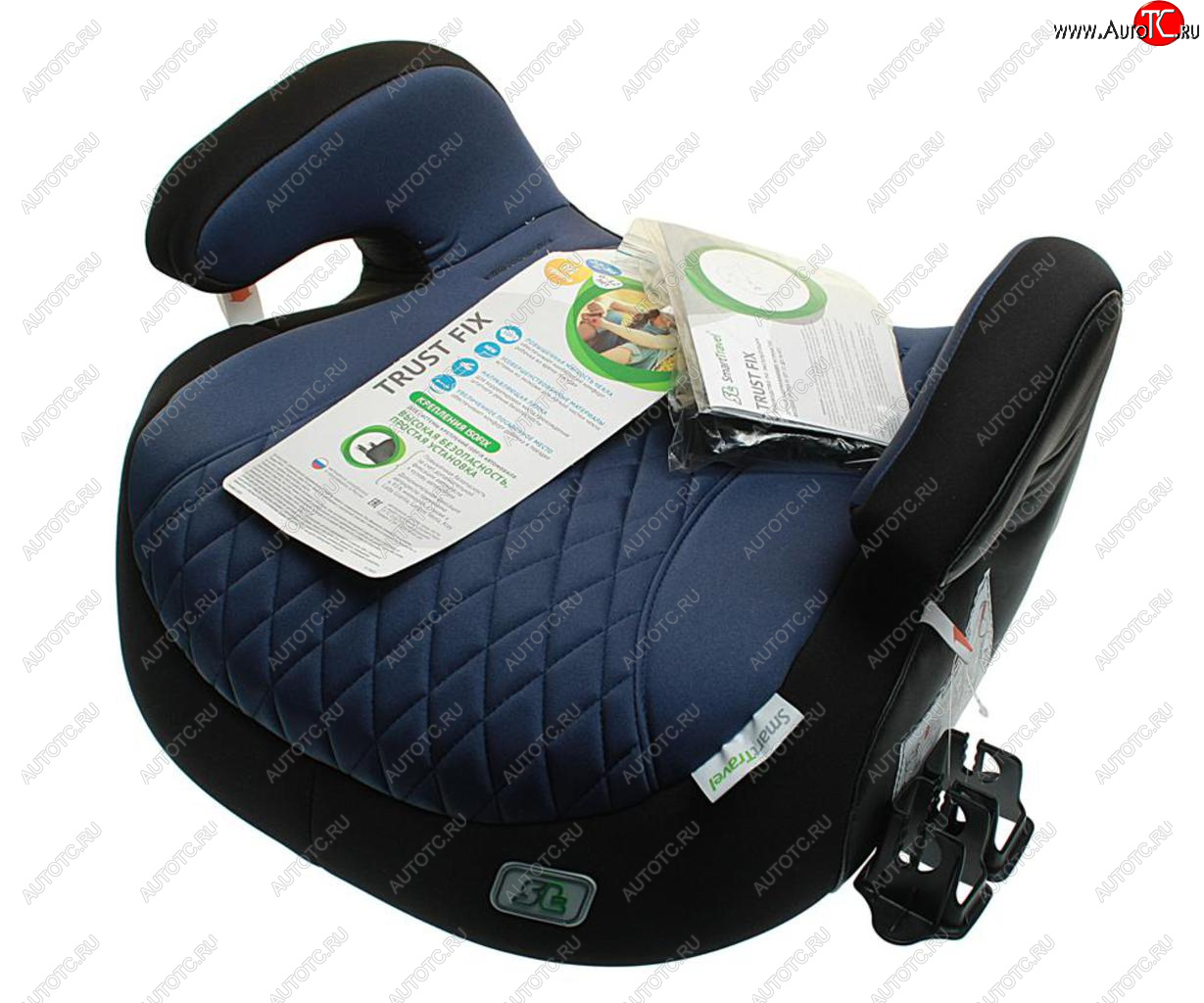5 699 р. Подушка авт.детская БУСТЕР 22-36кг (III) 6-12лет синяя Isofix SMART TRAVEL SMART TRAVEL kres2074 SMART TRAVEL kres2074  с доставкой в г. Керчь
