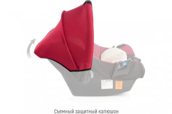 5 599 р. Автокресло детское 0-13кг (0+) 0-1.5лет марсала First SMART TRAVEL SMART TRAVEL kres2081  с доставкой в г. Керчь. Увеличить фотографию 8