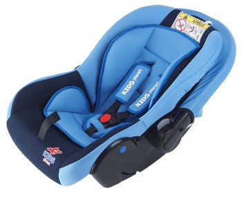 4 599 р. Автокресло детское 0-13кг (0+) 0-1.5лет синий сапфир Luna SG321 KIDS PLANET SIGER kres2561  с доставкой в г. Керчь. Увеличить фотографию 1