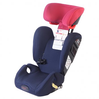 11 499 р. Автокресло детское 15-36кг (II-lll) 3-12лет royal blue (синийкрасный) Дельта FIX SIGER SIGER kres3327  с доставкой в г. Керчь. Увеличить фотографию 1