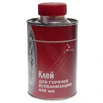 719 р. Клей резиновый самовулканизующийся жестяная банка 440мл (горячей вулканизации) БХЗ БХЗ крс-440гв  с доставкой в г. Керчь. Увеличить фотографию 1