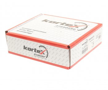 2 149 р. Колодки тормозные задние барабанные (4шт.) KORTEX Mitsubishi Lancer 10 CY седан дорестайлинг (2007-2010)  с доставкой в г. Керчь. Увеличить фотографию 2