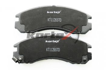 1 159 р. Колодки тормозные передние (4шт.) KORTEX Mitsubishi Outlander GF дорестайлинг (2012-2014)  с доставкой в г. Керчь. Увеличить фотографию 2