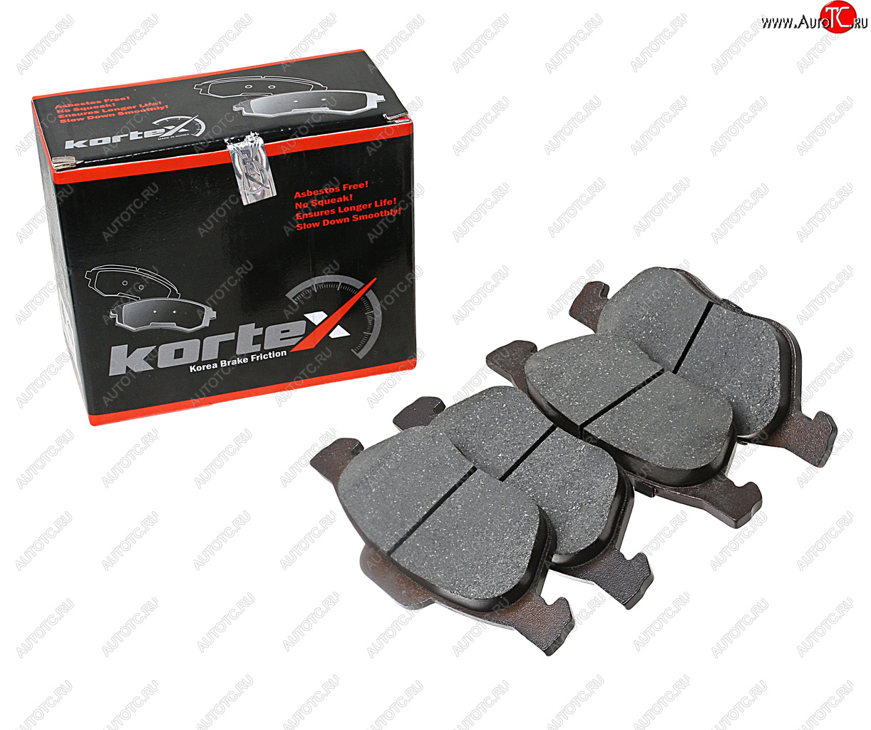 2 389 р. Колодки тормозные передние (4шт.) KORTEX Renault Megane седан  дорестайлинг (2002-2006)  с доставкой в г. Керчь