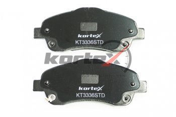 1 999 р. Колодки тормозные передние (4шт.) KORTEX Toyota Avensis T250 седан дорестайлинг (2003-2006)  с доставкой в г. Керчь. Увеличить фотографию 3