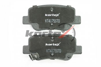 979 р. Колодки тормозные задние (4шт.) KORTEX Toyota Avensis T270 универсал дорестайлинг (2008-2011)  с доставкой в г. Керчь. Увеличить фотографию 3