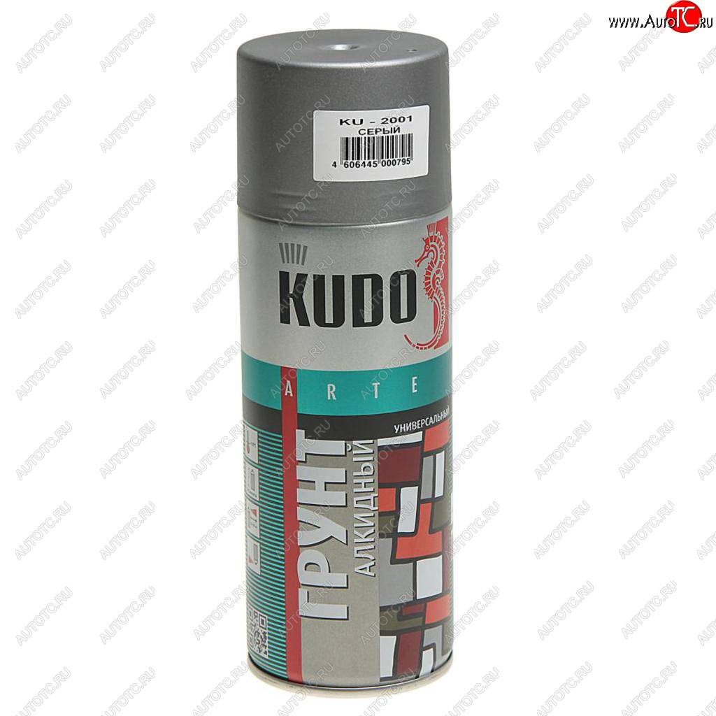 299 р. Грунт серый аэрозоль 520мл KUDO KUDO ku-2001  с доставкой в г. Керчь