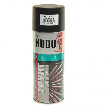 Грунт черный акриловый 520мл KUDO KUDO ku-2103