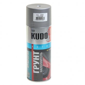 Грунт серый акриловый наполнитель 1К 520мл KUDO KUDO ku-2201