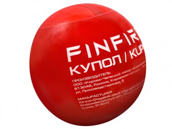 2 299 р. Устройство автономное порошкового пожаротушения (АУПП КУПОЛ) FINFIRE FINFIRE купол  с доставкой в г. Керчь. Увеличить фотографию 3