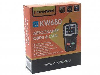 7 949 р. Сканер автомобильный диагностический (все протоколы) KONNWEI KONNWEI kw 680  с доставкой в г. Керчь. Увеличить фотографию 4