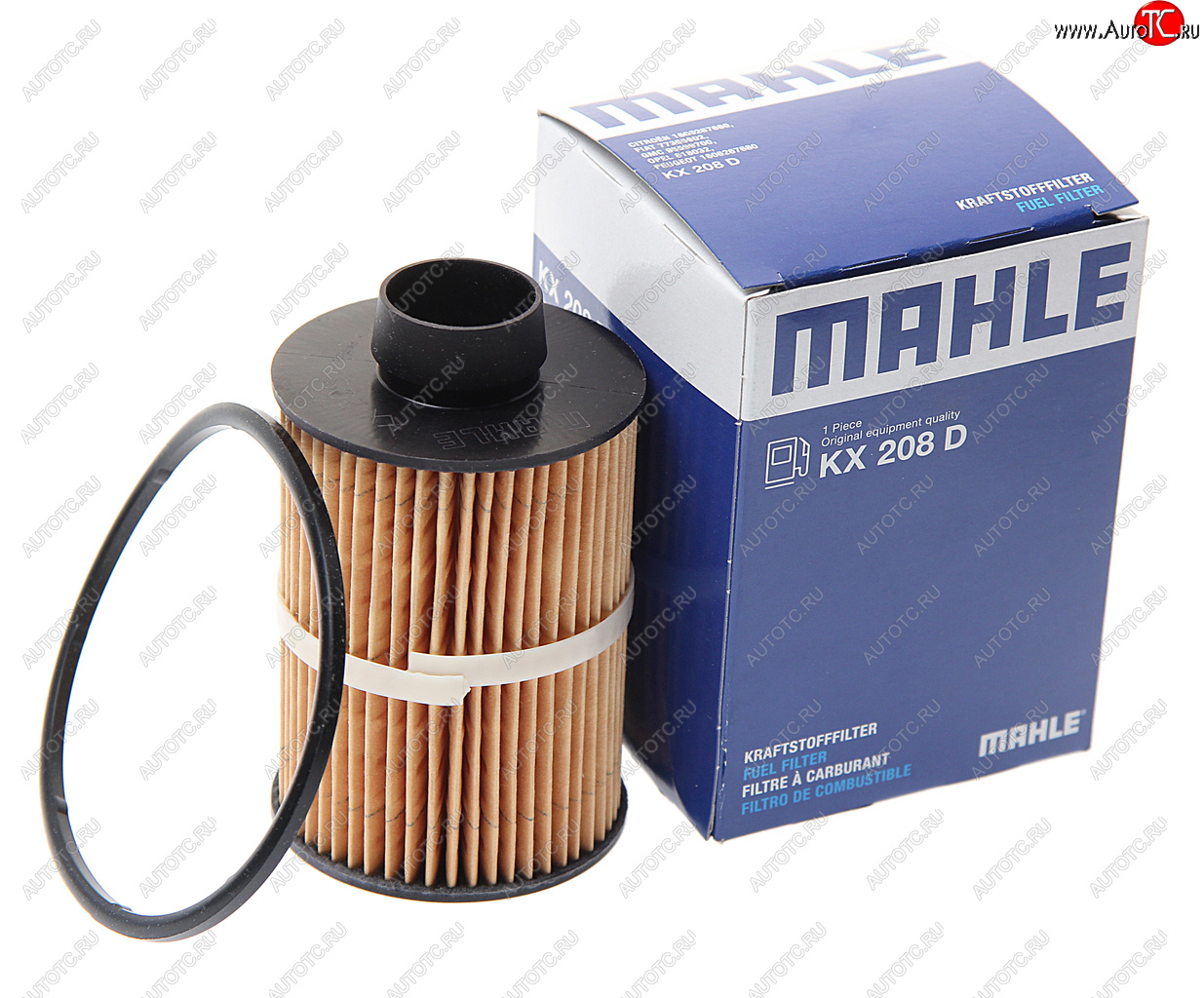 1 589 р. Фильтр топливный CHEVROLET Captiva OPEL Corsa PEUGEOT Boxer CITROEN Jumper FIAT Ducato MAHLE MAHLE kx208d  с доставкой в г. Керчь