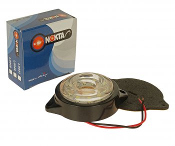 Фонарь габаритный LED 24V, круглый белый (d=55мм 10-светодиодов) NOKTA NOKTA l0049white