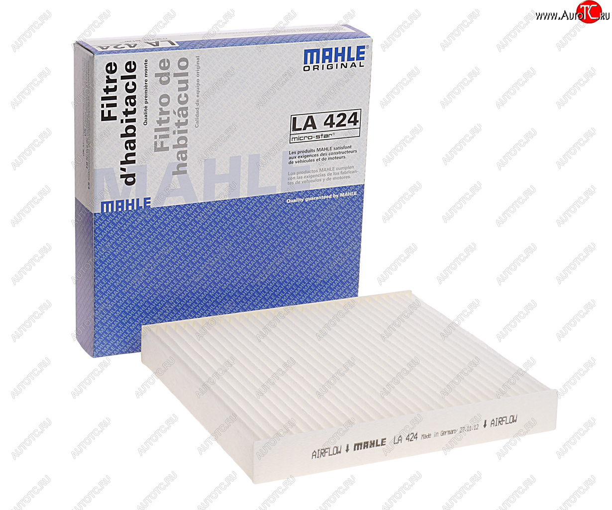 949 р. Фильтр воздушный салона MITSUBISHI Lancer 10 (09-) MAHLE MAHLE la424  с доставкой в г. Керчь