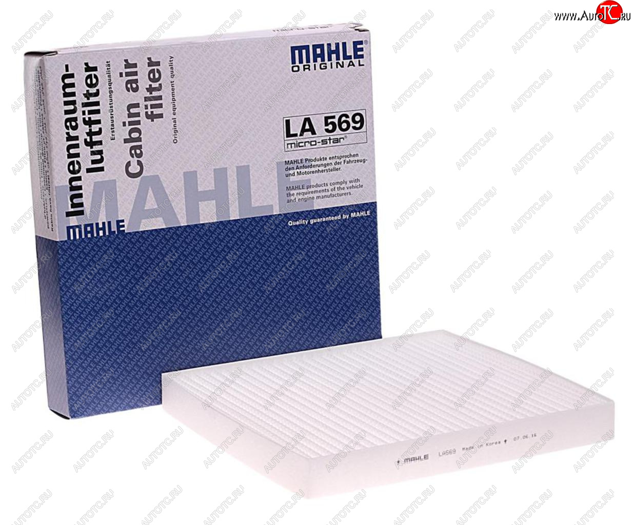 1 699 р. Фильтр воздушный салона CHRYSLER Sebring (JR) MAHLE MAHLE la569  с доставкой в г. Керчь