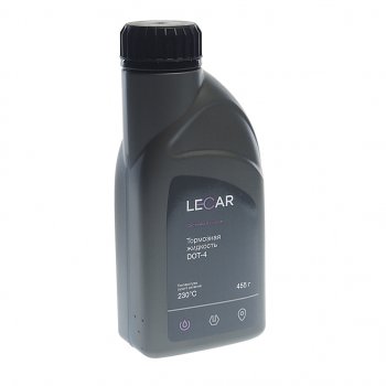 Жидкость тормозная DOT-4 455г LECAR LECAR lecar000011410