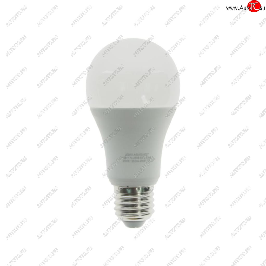 183 р. Лампа светодиодная E27 A60 15W (125W) 220V теплый BasicPower CAMELION CAMELION led15-a60830e27  с доставкой в г. Керчь