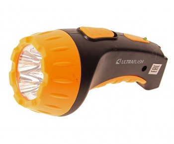 439 р. Фонарь ручной встроенная вилка ULTRAFLASH ULTRAFLASH led3804 ULTRAFLASH led3804  с доставкой в г. Керчь. Увеличить фотографию 1