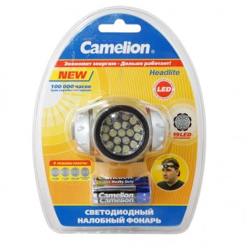 869 р. Фонарь налобный CAMELION CAMELION led5313-19f4  с доставкой в г. Керчь. Увеличить фотографию 1
