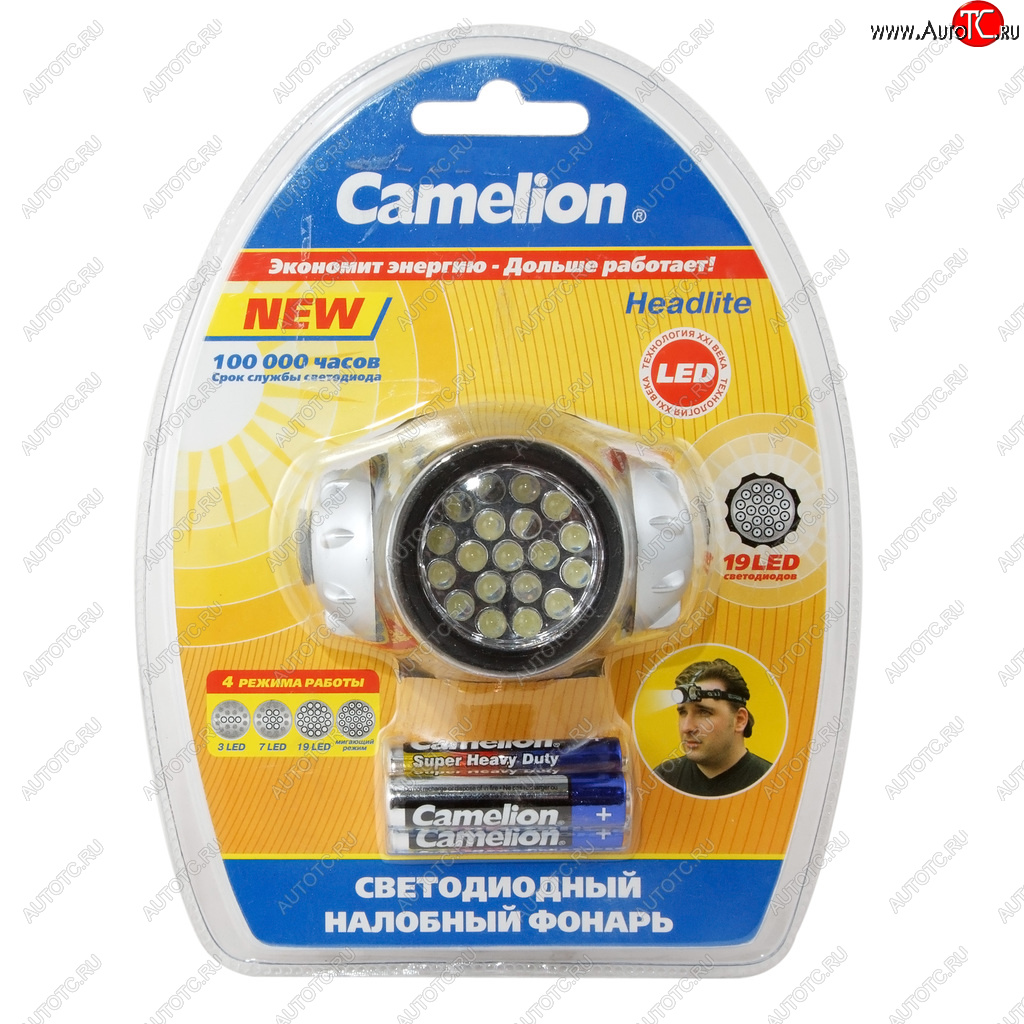 869 р. Фонарь налобный CAMELION CAMELION led5313-19f4  с доставкой в г. Керчь