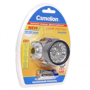 869 р. Фонарь налобный CAMELION CAMELION led5323-19mx  с доставкой в г. Керчь. Увеличить фотографию 1