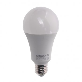 251 р. Лампа светодиодная E27 A70 30W (260W) 220V дневной свет ERGOLUX ERGOLUX led-a70-30w-e27-6k  с доставкой в г. Керчь. Увеличить фотографию 1