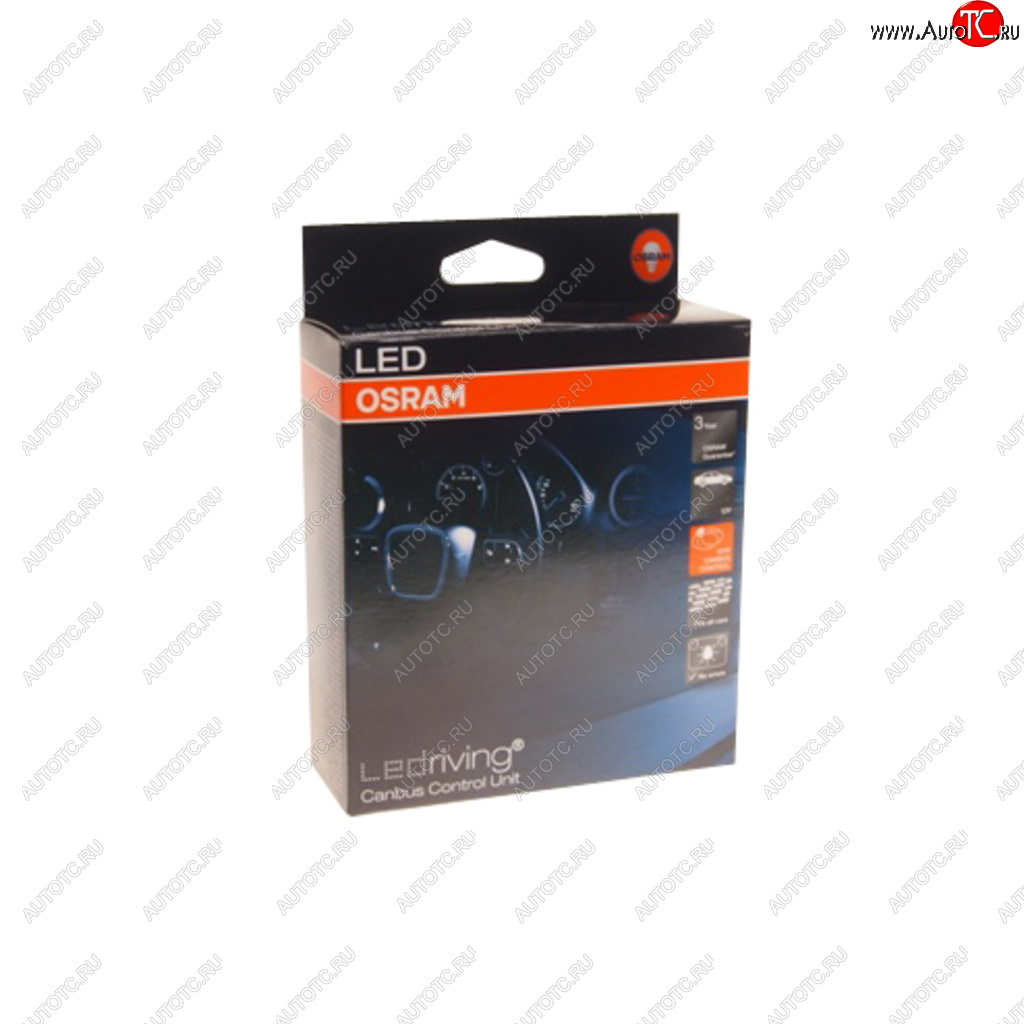 2 799 р. Блок эмуляции ламп светодиодных (обманка) 12V 50W универсальный разъем 2шт. Canbus OSRAM OSRAM ledcbctrl103  с доставкой в г. Керчь
