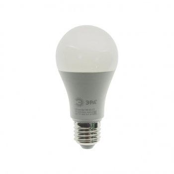 109 р. Лампа светодиодная E27 A60 13W (110W) 220V холодный ЭРА ЭРА led-smd-a60-13w-840-e27  с доставкой в г. Керчь. Увеличить фотографию 1