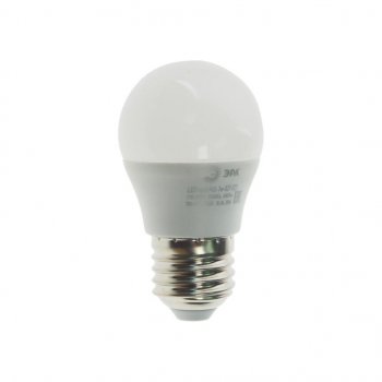 103 р. Лампа светодиодная E27 P45 7W (60W) 220V теплый ЭРА ЭРА led-smd-p45-7w-827-e27  с доставкой в г. Керчь. Увеличить фотографию 1