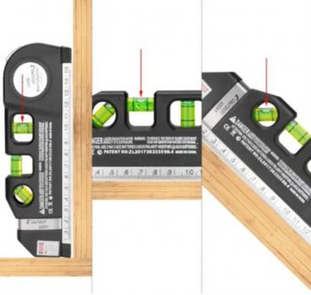 689 р. Уровень лазерный 190мм 3 глазка FIXIT FIXIT level pr03  с доставкой в г. Керчь. Увеличить фотографию 2
