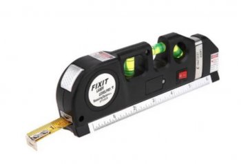 689 р. Уровень лазерный 190мм 3 глазка FIXIT FIXIT level pr03  с доставкой в г. Керчь. Увеличить фотографию 1