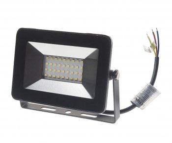 549 р. Светильник светодиодный 220V 30W 6500K черный ULTRAFLASH ULTRAFLASH lfl-3001 c02  с доставкой в г. Керчь. Увеличить фотографию 1