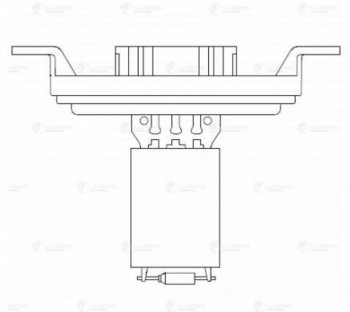 1 499 р. Резистор УАЗ-3163 отопителя добавочный (тип Delphi) LUZAR LUZAR lfr0363  с доставкой в г. Керчь. Увеличить фотографию 7