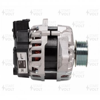 14 399 р. Генератор HYUNDAI Solaris (11-),Elantra (06-),i30 KIA Ceed,Cerato 14В 90А STARTVOLT STARTVOLT lg 08l4  с доставкой в г. Керчь. Увеличить фотографию 3
