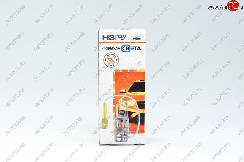 51 р. Лампа 12V H3 55W PK22s ФОРМУЛА СВЕТА ФОРМУЛА СВЕТА lhi031255fsp1  с доставкой в г. Керчь