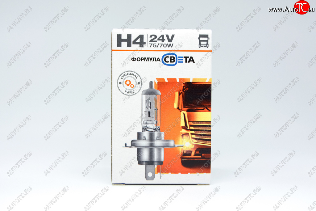 175 р. Лампа 24V H4 75/70W P43t ФОРМУЛА СВЕТА ФОРМУЛА СВЕТА lhi04247570fsp1 ФОРМУЛА СВЕТА lhi04247570fsp1  с доставкой в г. Керчь