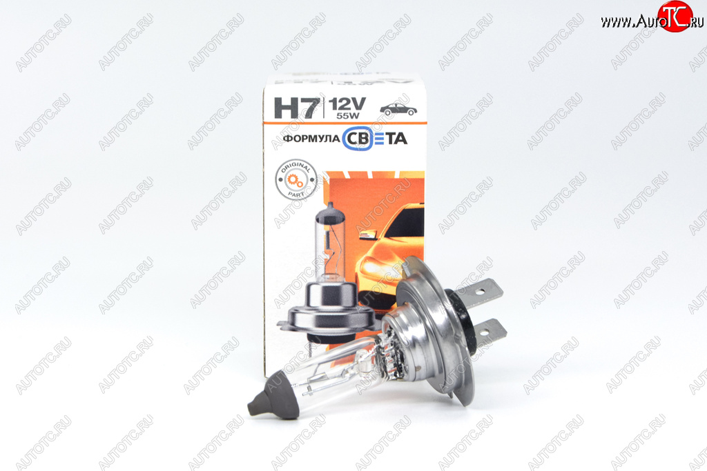 91 р. Лампа 12V H7 55W PX26d ФОРМУЛА СВЕТА ФОРМУЛА СВЕТА lhi071255fsp1  с доставкой в г. Керчь