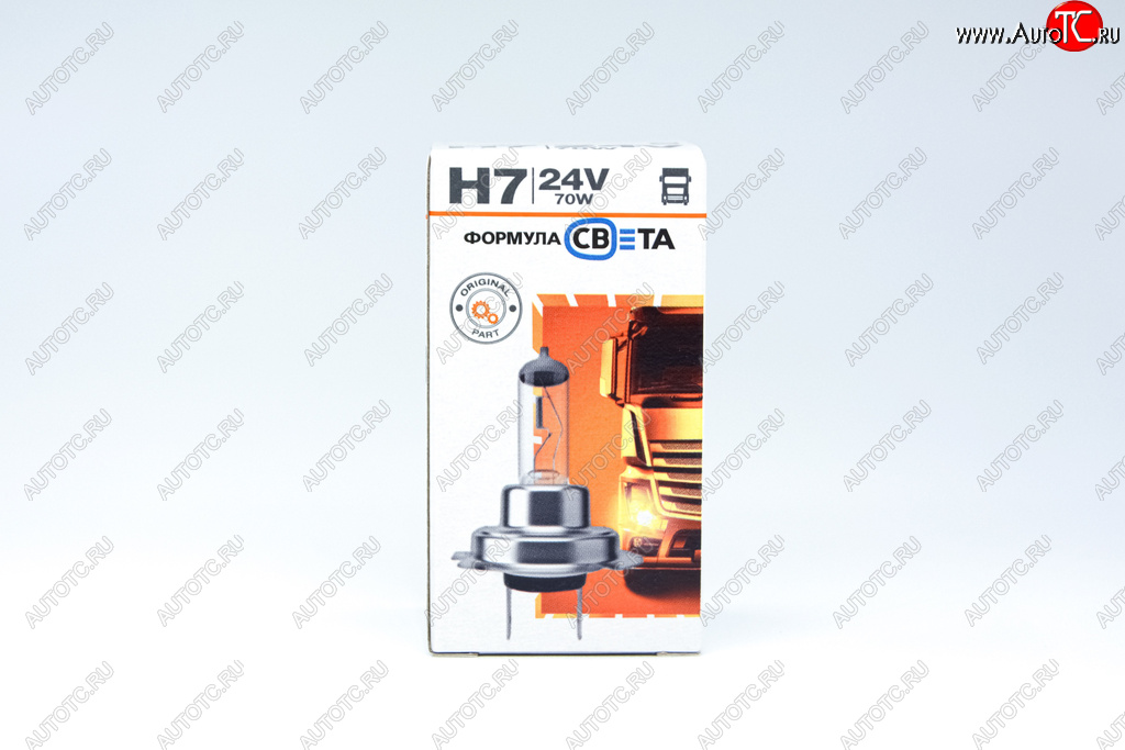 162 р. Лампа 24V H7 70W PX26d ФОРМУЛА СВЕТА ФОРМУЛА СВЕТА lhi072470fsp1 ФОРМУЛА СВЕТА lhi072470fsp1  с доставкой в г. Керчь