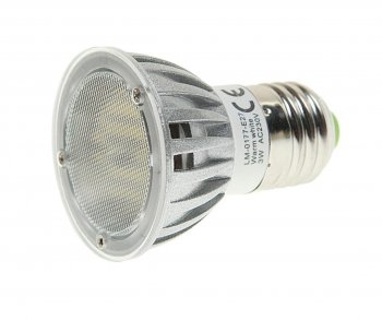 39 р. Лампа светодиодная E27 JDR 3W(30W) 220V теплый MEGA LIGHTING MEGA LIGHTING lm-0177ww-e27  с доставкой в г. Керчь. Увеличить фотографию 1