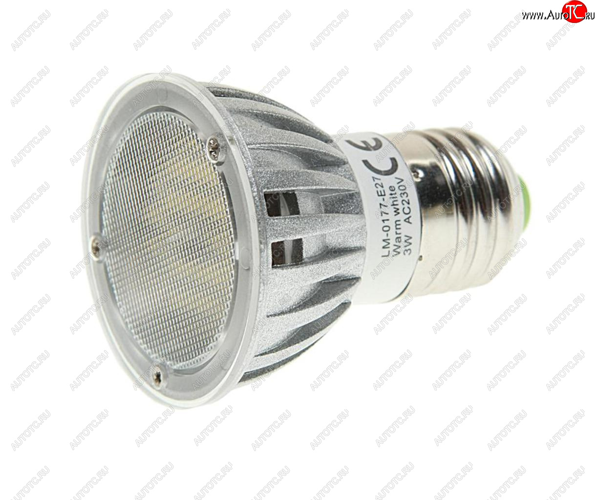 39 р. Лампа светодиодная E27 JDR 3W(30W) 220V теплый MEGA LIGHTING MEGA LIGHTING lm-0177ww-e27  с доставкой в г. Керчь