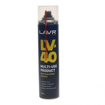 369 р. Смазка универсальная проникающая LV-40 400мл аэрозоль LAVR LAVR ln1485  с доставкой в г. Керчь. Увеличить фотографию 1
