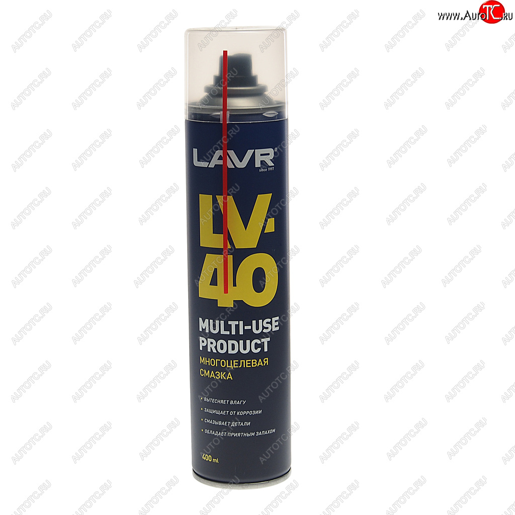 369 р. Смазка универсальная проникающая LV-40 400мл аэрозоль LAVR LAVR ln1485  с доставкой в г. Керчь